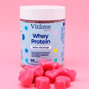 Whey Protein em Gummy Morango